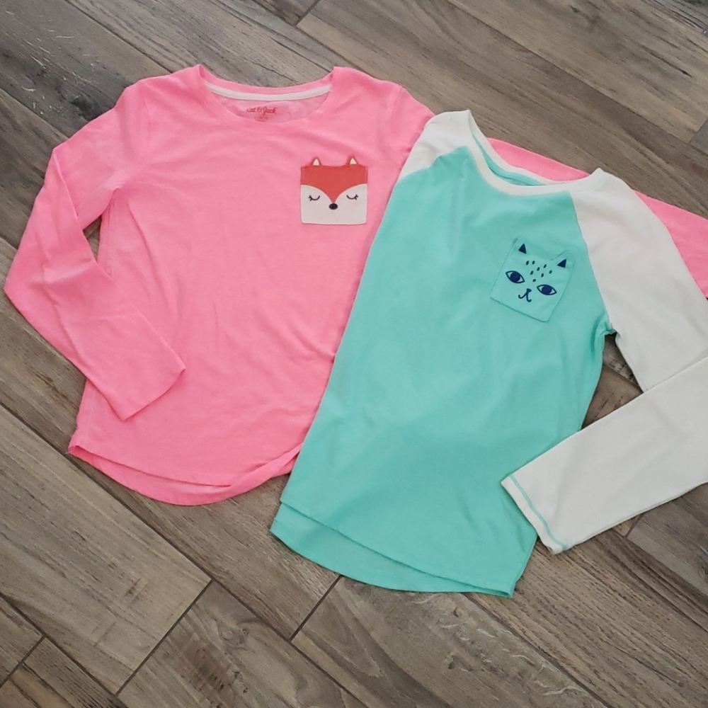 Animal pocket long sleeves